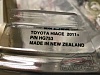 Очки на фары (прозрачные) HG753C TOYOTA HIACE GRAND 200 (2011-)