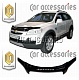 Дефлектор капота (прозрачный) CHEVROLET CAPTIVA (07-)
