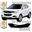 Дефлектор капота (серый) HYUNDAI IX35