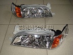 Фары, габариты (Хрустальные хром) TOYOTA COROLLA 100