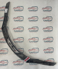 Дефлектор капота (АРТ черный) TOYOTA WISH (2009-)