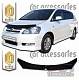 Дефлектор капота (черный) TOYOTA IPSUM M21-M26 (01-)