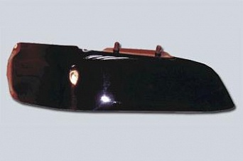 Очки на фары (Чёрные) TOYOTA MARK2 QUALIS WAGON (97-02)