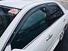 Ветровики дверные (дымчатые) TOYOTA MARK2 GX11# (00-)