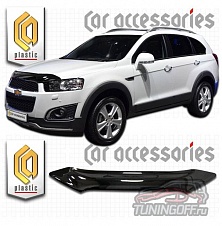 Дефлектор капота (прозрачный) CHEVROLET CAPTIVA (2012-)
