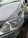 Накладки на фары (Ресницы) TOYOTA PRIUS Alpha (2011-2014)
