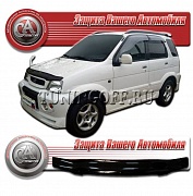 Дефлектор капота (серый) DAIHATSU TERIOS