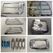 Хромированные накладки кузова LAND CRUISER 100 (05-07)