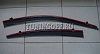 Ветровики дверные (седан) с молдингом SUBARU LEGACY (2010-)