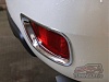 Хромированные накладки на катафоты заднего бампера NISSAN PATROL Y62 (2010-)