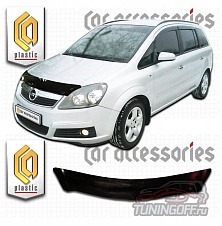 Дефлектор капота (серый) OPEL ZAFIRA (2006-)