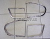 Хромированные накладки на стоп-сигналы BMW X5 (2007-)