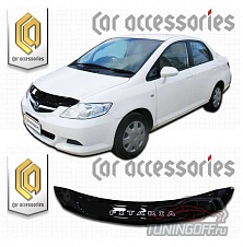 Дефлектор капота (прозрачный) FIT ARIA / CITY (2005-2009)