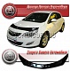 Дефлектор капота (прозрачный) OPEL ASTRA (2011-)