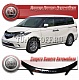 Дефлектор капота (черный) HONDA ELYSION (2004-)