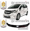 Дефлектор капота (прозрачный) HONDA FREED (2008-2011)