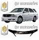 Очки на фары (черные) TOYOTA VISTA ARDEO V55G (00-02)
