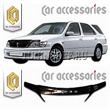 Очки на фары (черные) TOYOTA VISTA ARDEO V55G (00-02)