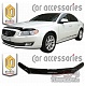Дефлектор капота (черный) VOLVO S80 (2013-)