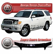 Дефлектор на капот (прозрачный) TOYOTA SEQUOIA (2000-2003)