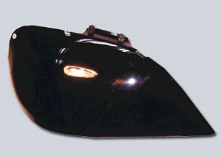 Очки на фары (Чёрные) TOYOTA NADIA N10-N15 (98-03)