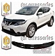 Дефлектор капота (черный) NISSAN QASHQAI (2014-)