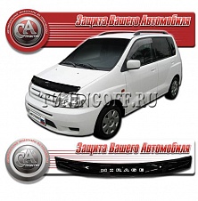 Дефлектор капота (Серый) MITSUBISHI MIRAGE DINGO (02-)