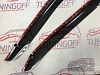 Ветровики дверные (дымчатые) TOYOTA MARK2 90 (92-96)