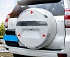 Хромированные накладки на колпак TOYOTA LAND CRUISER PRADO 150