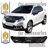 Дефлектор капота (прозрачный) PEUGEOT 2008 (2013-)