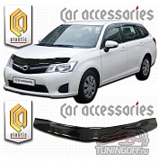 Дефлектор капота (серый) TOYOTA COROLLA FIELDER (2012-)