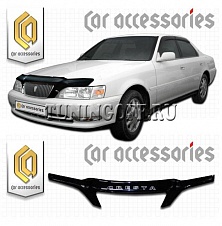 Очки на фары (серые) TOYOTA CRESTA X100 (1996-1998)