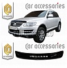 Дефлектор капота (черный) VOLKSWAGEN TOUAREG (2006-2009)