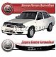 Дефлектор капота (черный) DAEWOO NEXIA (2010-)