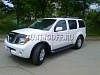 Дефлектор капота (Чёрный) NISSAN PATHFINDER (2005-2010)