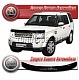 Дефлектор капота (прозрачный) LAND ROVER DISCOVERY 4