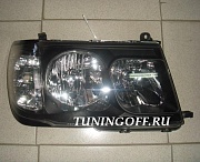 Фары (Хрустальные черные ) LAND CRUISER 100 (1998-2003)