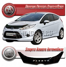 Очки на фары (черные) FORD FIESTA (2008-)