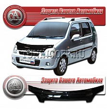 Дефлектор капота (прозрачный) OPEL AGILA