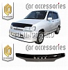 Очки на фары (прозрачные) NISSAN CUBE (98-02)
