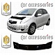 Дефлектор капота (черный) TOYOTA VITZ / YARIS (05-)