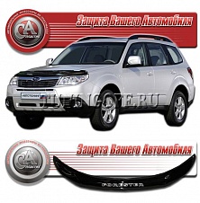 Очки на фары (серые) SUBARU FORESTER (2008-)
