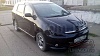 Очки на фары (черные) TOYOTA WISH (2003-2005)