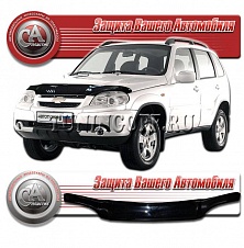 Очки на фары (прозрачный) CHEVROLET NIVA (2009-)