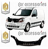 Дефлектор капота (черный) RENAULT KANGOO (2003-)