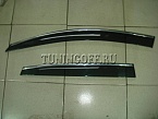 Ветровики дверные (дымчатые) HONDA CR-V (2012-)