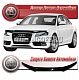 Дефлектор капота (Серый) AUDI A4