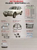 Хромированные накладки кузова PAJERO MITSUBISHI PAJERO