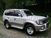 Очки на фары (Шелкография чёрная) LAND CRUISER PRADO (96-01)