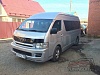 Дефлектор капота (черный) TOYOTA HIACE GRAND 200 (2004-)